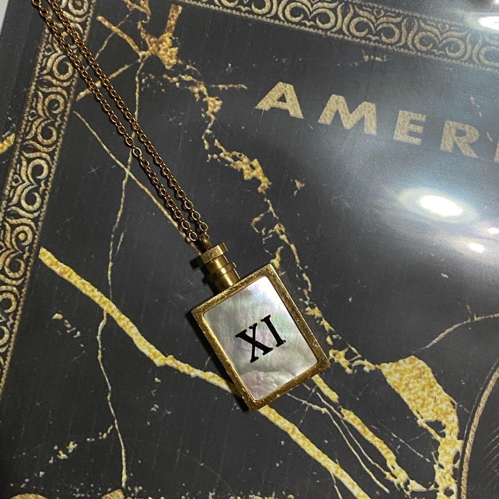 NWT - Stainless Steel Gold Necklace